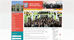 Desktop Screenshot of ekonomiketirana.com