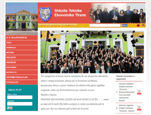 Tablet Screenshot of ekonomiketirana.com